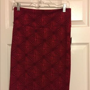 red cassie skirt
